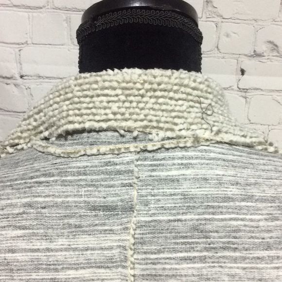 Faux Sherpa Cardigan Front Vest Small - Picture 13 of 15